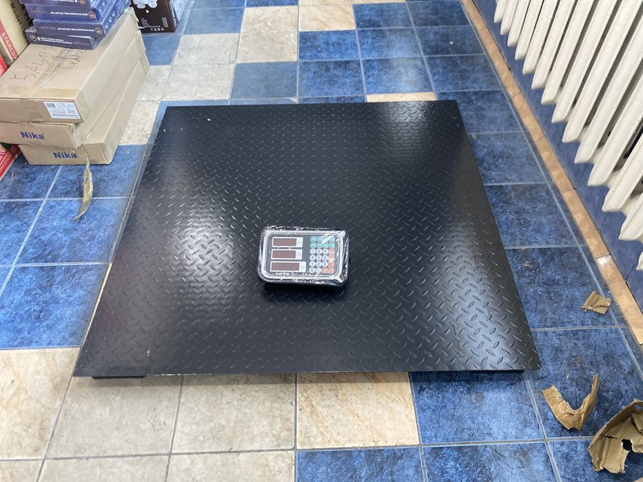 Весы напольные электронные площадочные