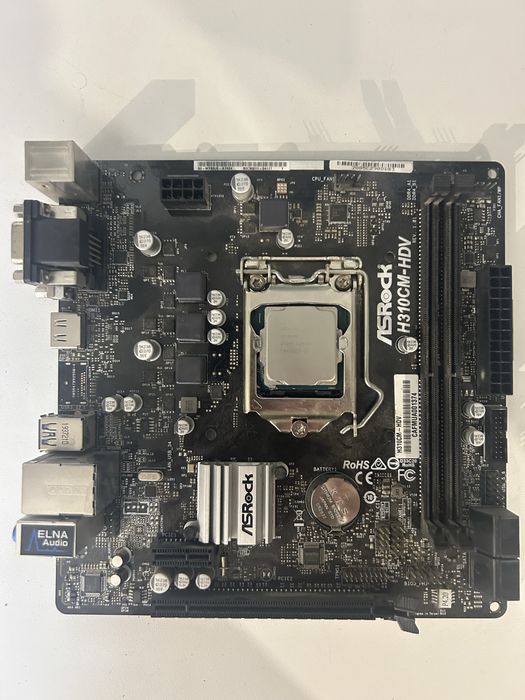I3 8100 и мать asrock