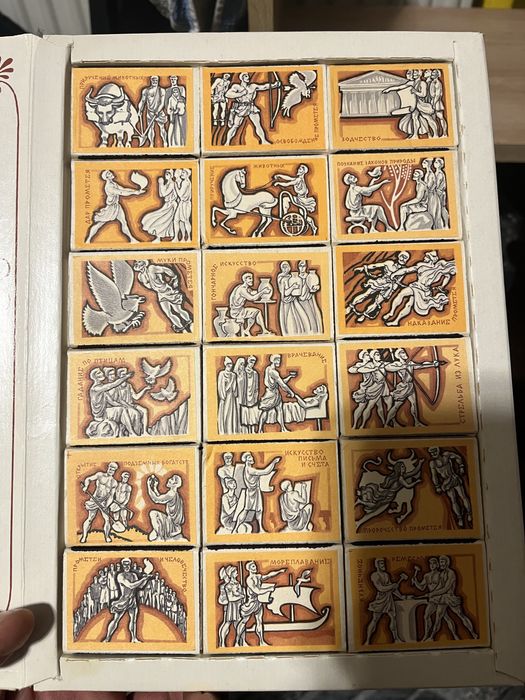 Сувенирен комплект руски кибрити