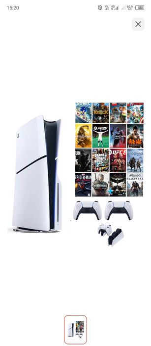 Пс 5 slim сатылады туркестан