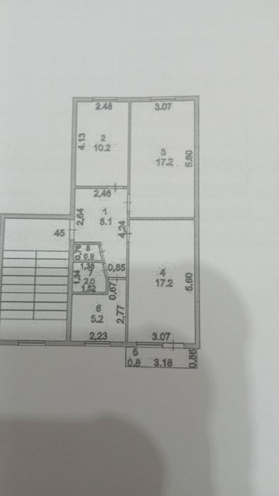 Авангард  2мкр  3 бөлме