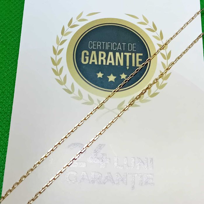 (AG41) Lant aur, 14k  b51653. Certificat de garantie