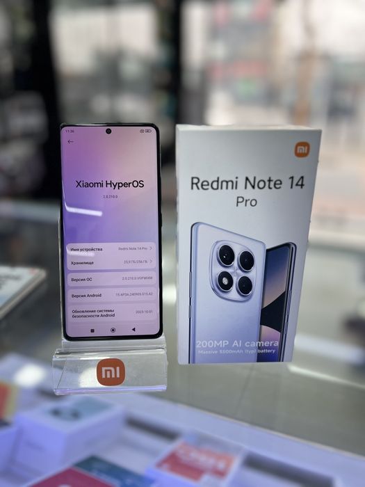 Redmi Note 14 Pro 8x256 Black Sotiladi