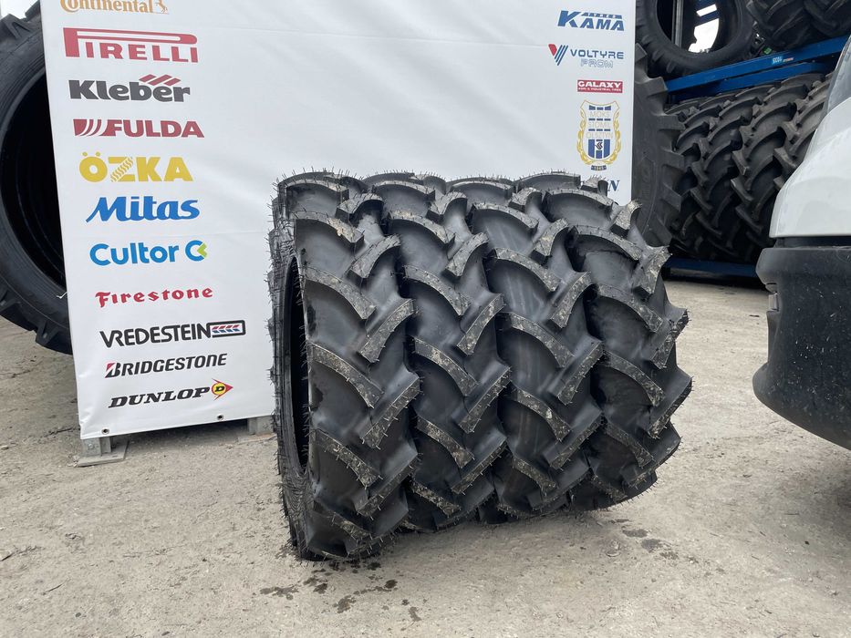 Anvelope noi 8.3-20 cu 8 pliuri marca MRL pentru tractor fata