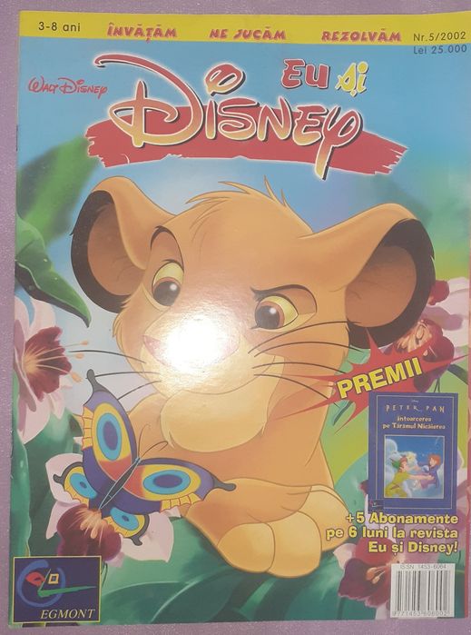 Diverse numere din revista Eu și Disney