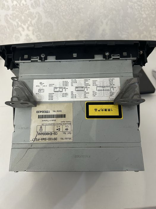 Магнитофон от хонда срв-3 2007г