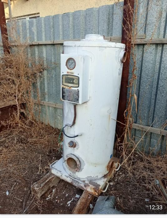 Буран боилер, вместе с горелкои