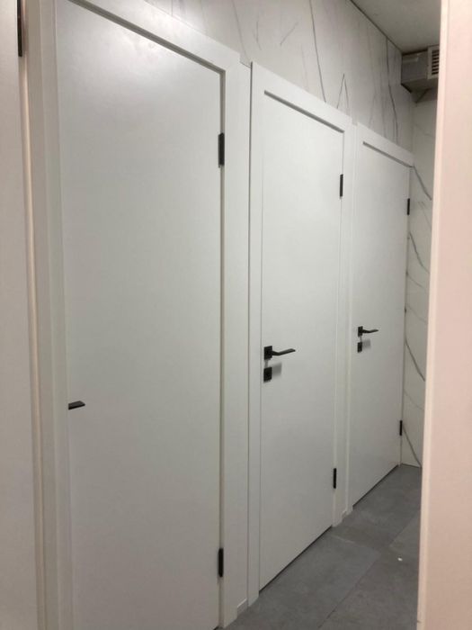 Межкомнатные двери установка