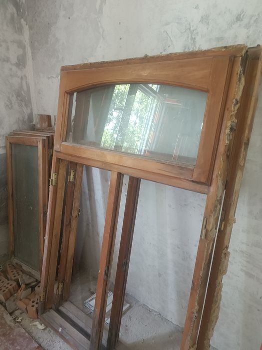 Отдам б/у окна советского образца