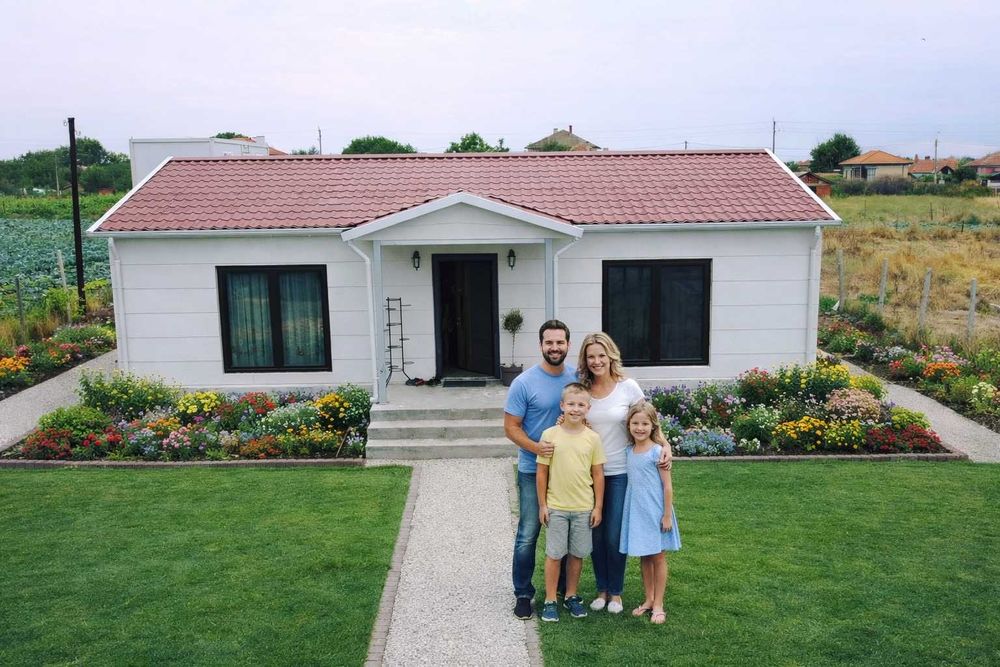 Сглобяеми къщи по проект на клиента