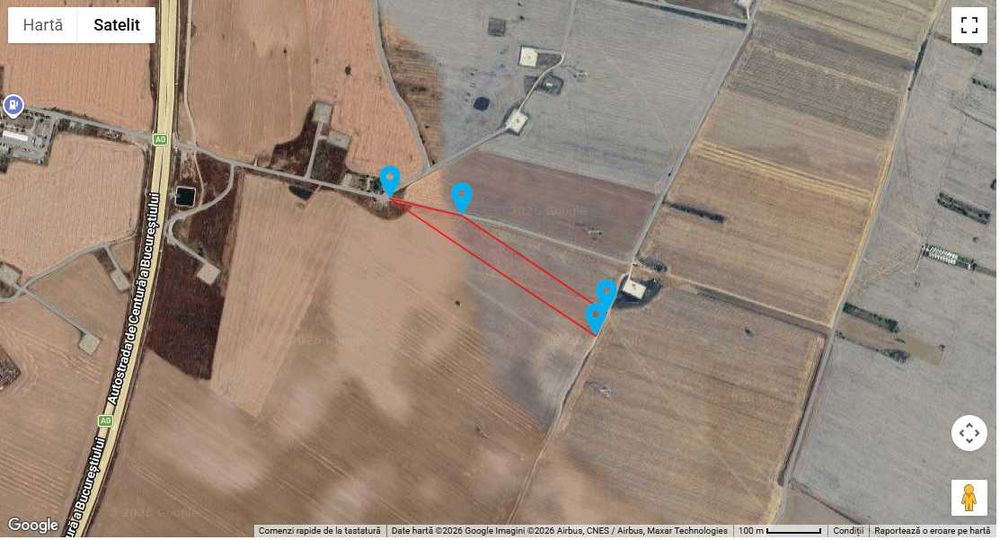 20.000 mp teren extravilan zonă Bălăceanca Glina investiție
