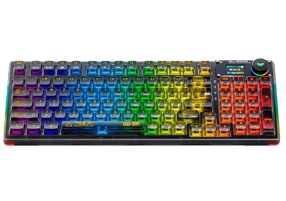 Клавиатура Aula F98 Pro Кастомная 100% оригинал 3вида подключения