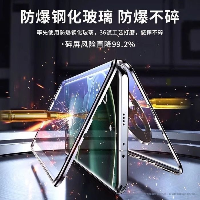 Honor Magic 8 Lite 8 Pro / Двоен 360° магнитен кейс с камера протектор