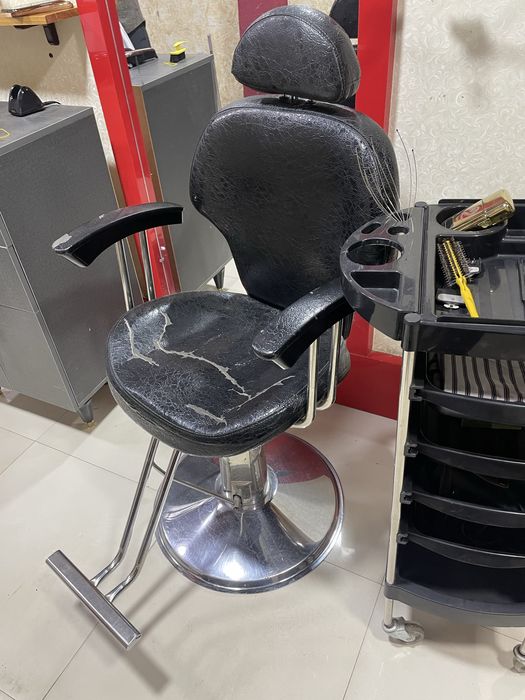 Barber kreslo stul barber polka