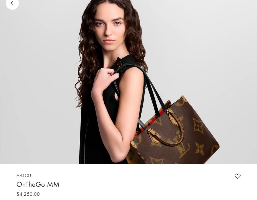 LouisVuitton On the Go MM