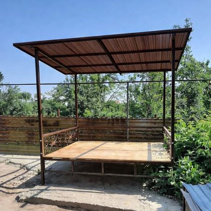 Беседка металлическая разборная