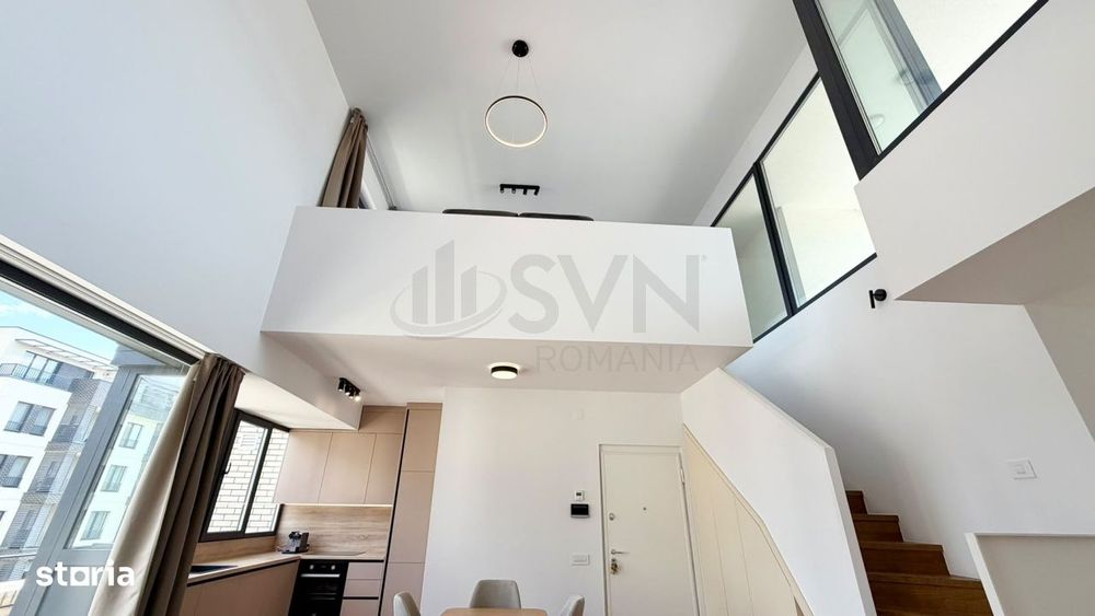 Penthouse tip Loft I 4 camere I Terasa I Scara interioara I Parcare — fotografia 3