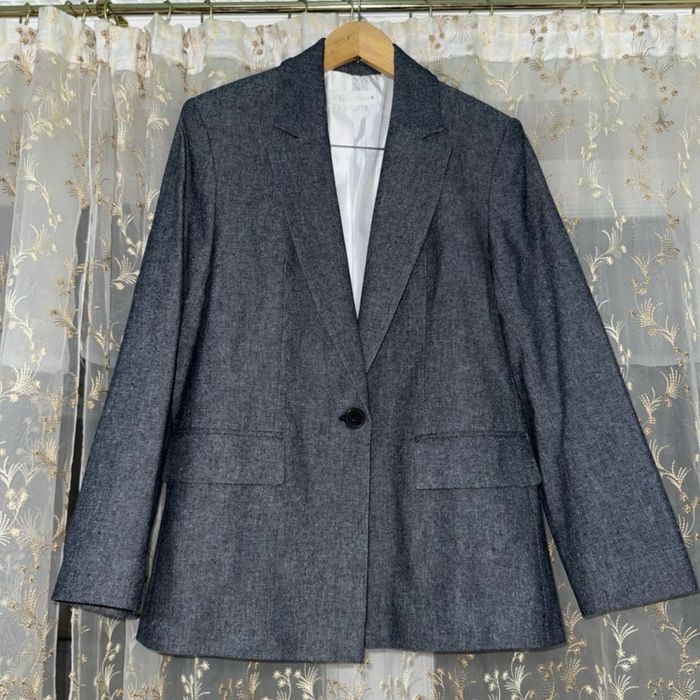 Пиджак Zara синий