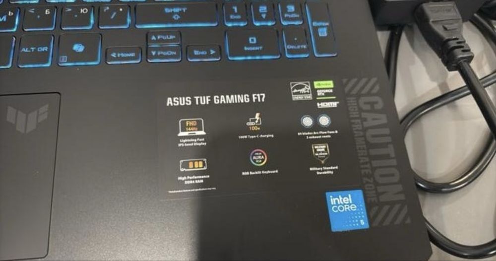 Asus Tuf Gaming F17