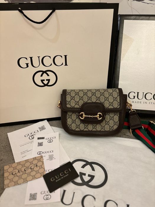 Geantă/Poșetă Gucci Horsebit 1955 - Supreme