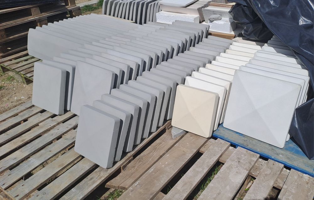 Coame/capace stalpi/ Placi decorative pentru exterior