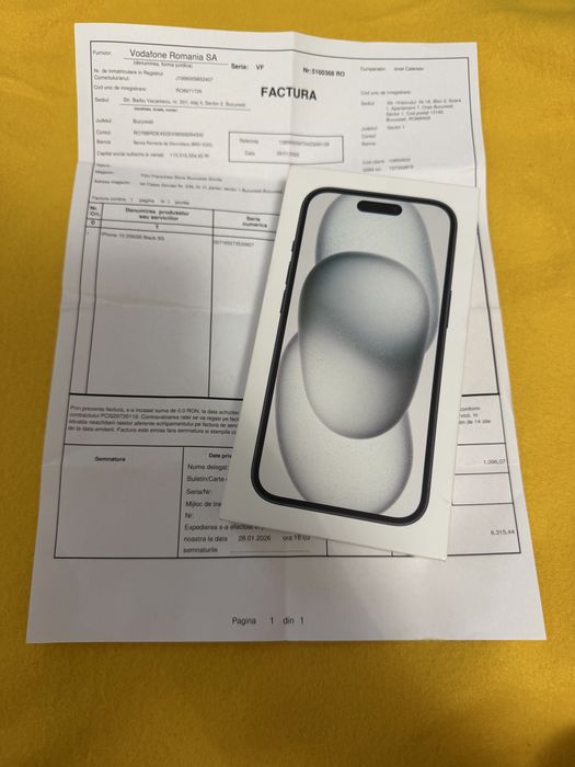 Oferta ! Iphone 15 256 gb SIGILAT ! Factura si garantie 24 luni