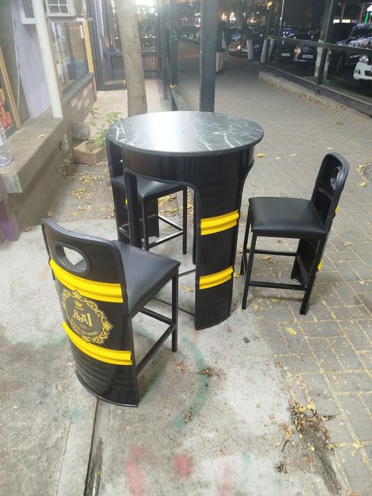 Стол стулья из б