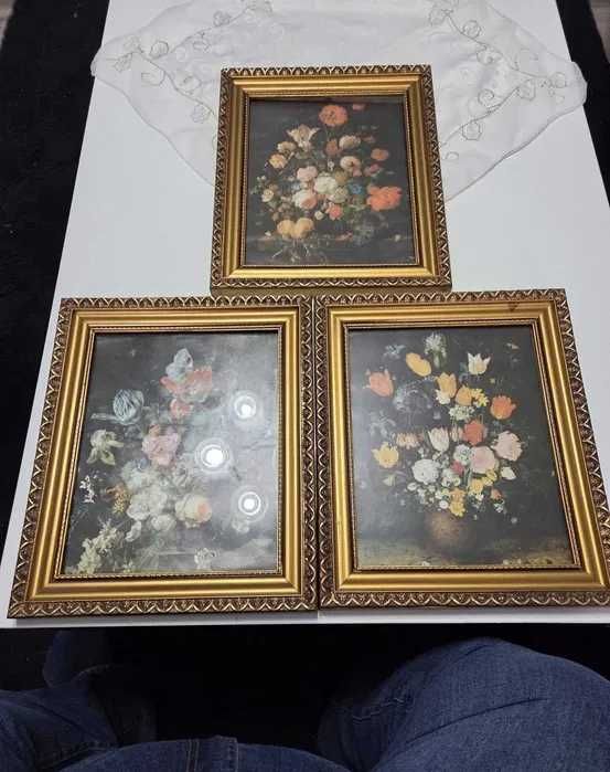 Lot vintage de 13 tablouri diferite
