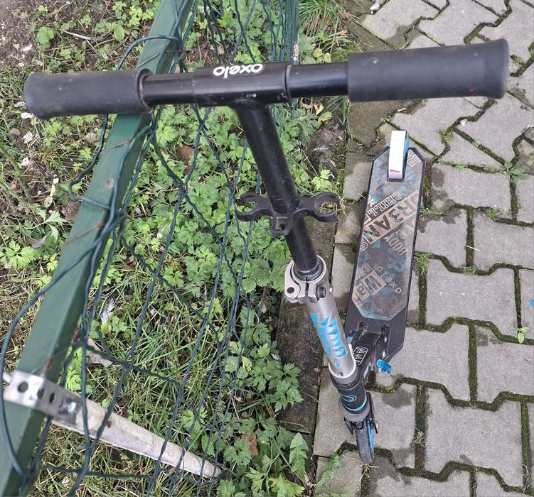 Trotineta copii Oxelo Scooter Play5 susp Black/blue