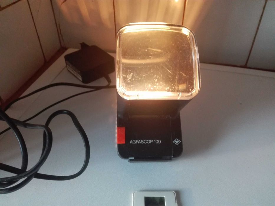 Стари немски диаскоп и светломер .