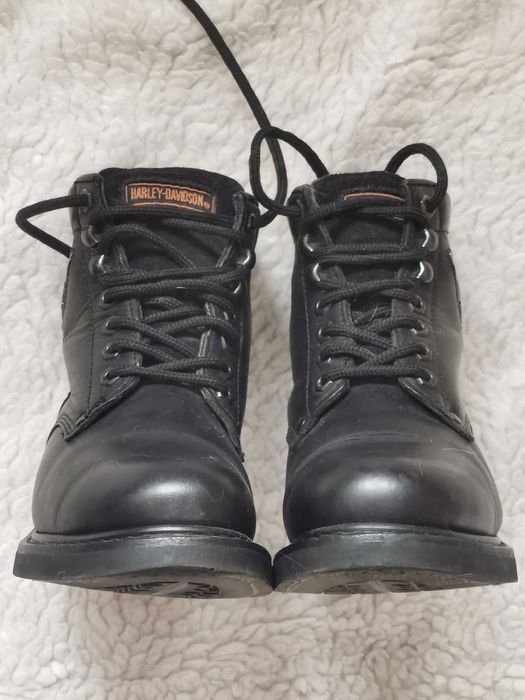 Ghete fete autentice brand Harley-Davidson bocanci baieti piele