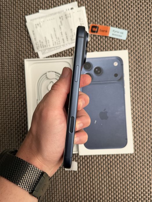 НОВ! 512Gb *ЛИЗИНГ* iPhone 17 Pro Max Deep Blue 24М ГАРАНЦИЯ Айфон
