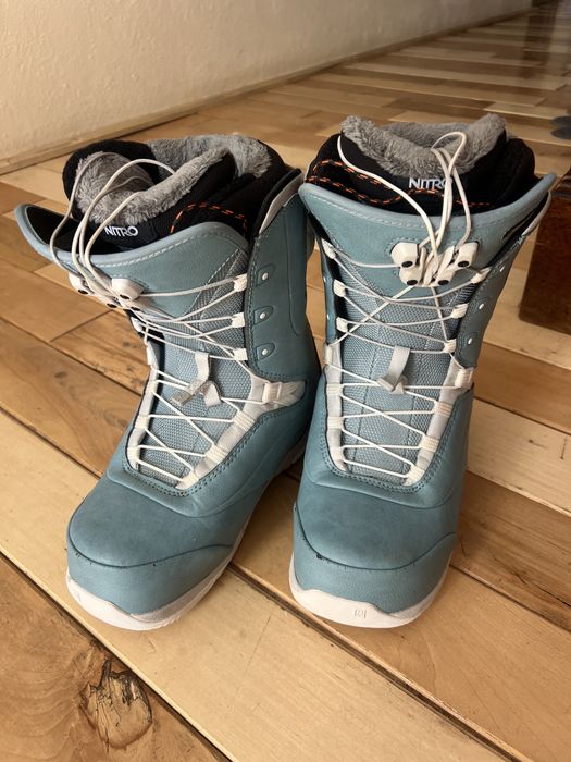 Nitro Women's 2024 Crown TLS Snowboard Boots - Blue