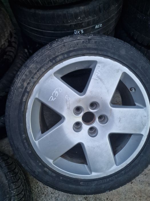 Janta aluminiu cu cauciuc pe 18 de rezerva Audi,Vw,5×112