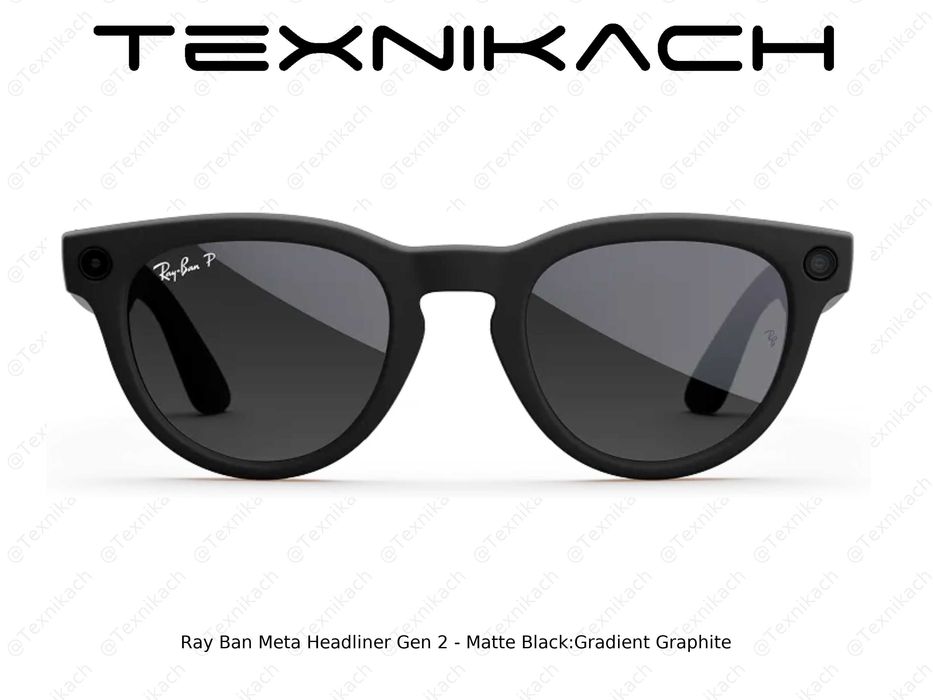Ray Ban Meta Headliner Gen 2 - Matte Black/Gradient Graphite!!!