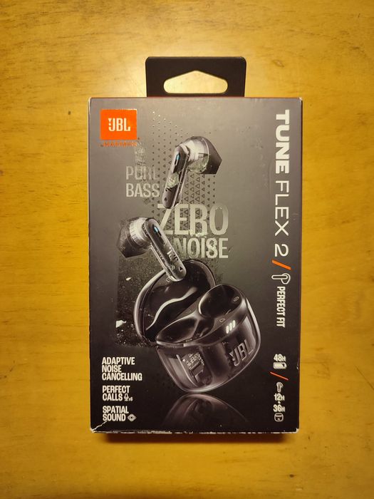 Casti Wireless In-Ear JBL Tune Flex 2 Ghost Edition Bluetooth, ANC, Bass, Autonomie 48h – Noi