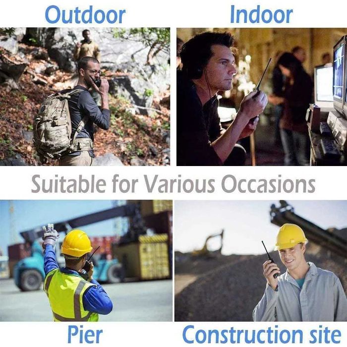 eSynic UV-5R Dual Band VHF/UHF уоки-токи камуфлажна радиостанция