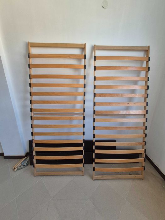 Set 2 Somiere Elastice Pat 160x200 (2 bucati x 80x200 cm) lamele flexibile