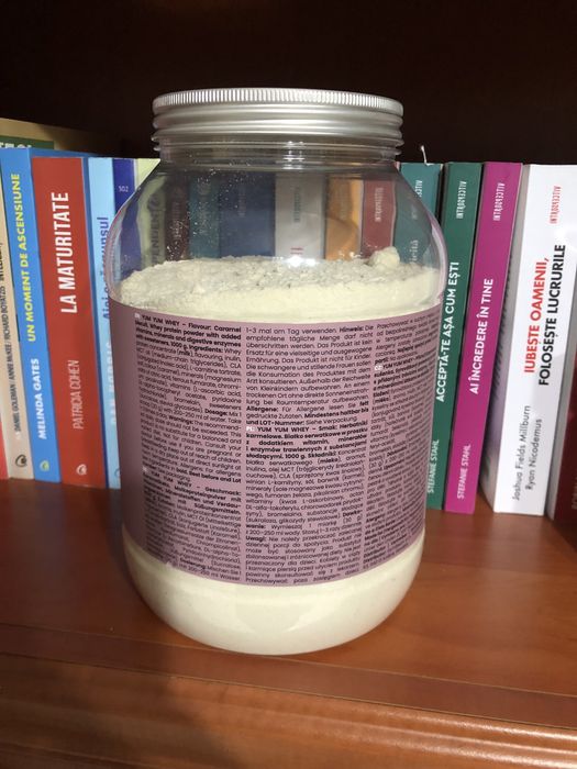 Pudra proteica beastpink GymBeam Caramel Biscuit 1 kg