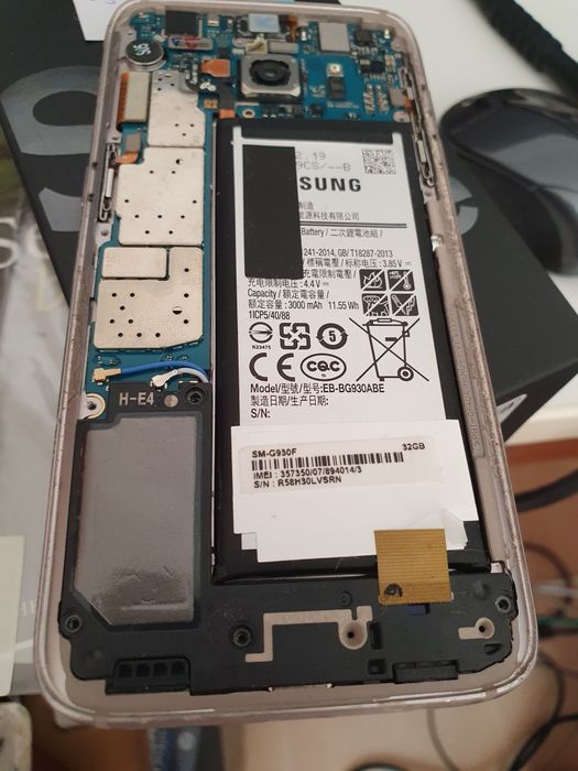 Samsung s7 на части