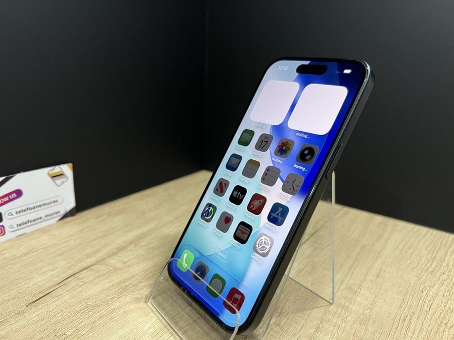 Iphone 15 128Gb Black Second-Hand 3 ani garanție, Telefoane Mures