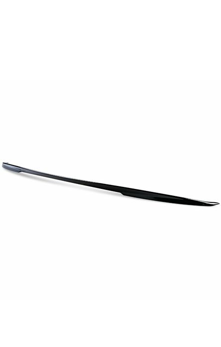 Eleron lip codită portbagaj BMW Seria 3 F30 / F31 (2012-2016), design P style  negru lucios plastic abs