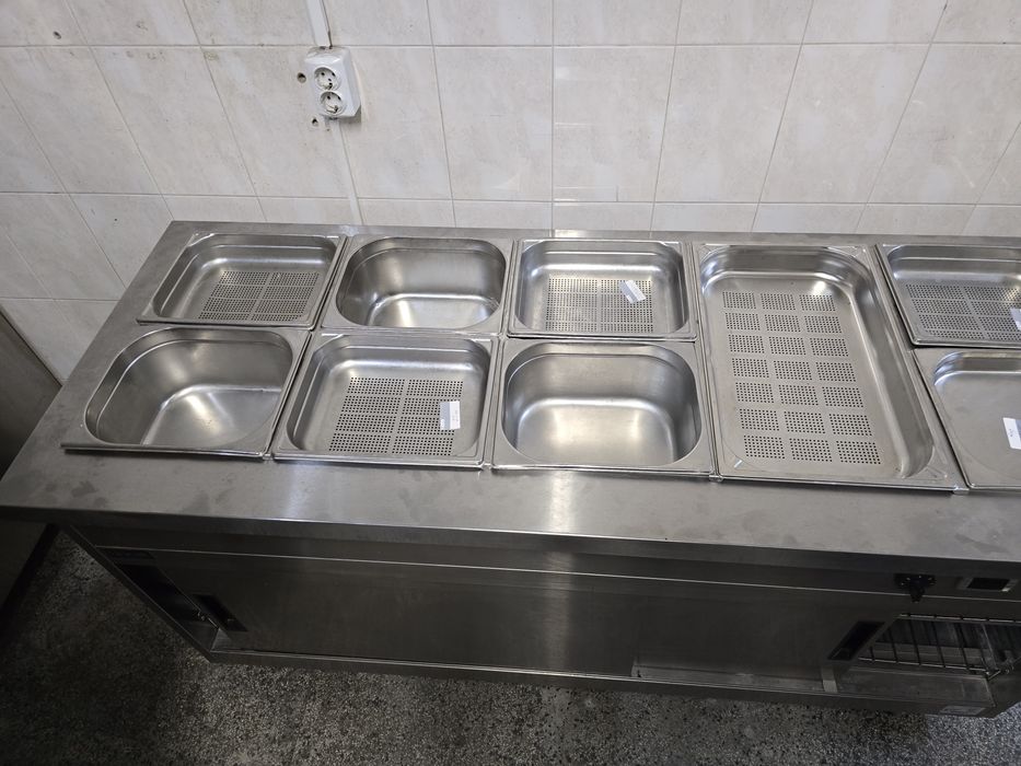 Топъл шкаф с 5 гастонорми 2800лв