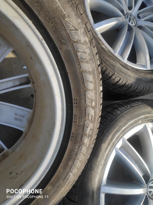 Джанти с Гуми 18 цола 5x112 Vw Tiguan / Фолксваген Тигуан