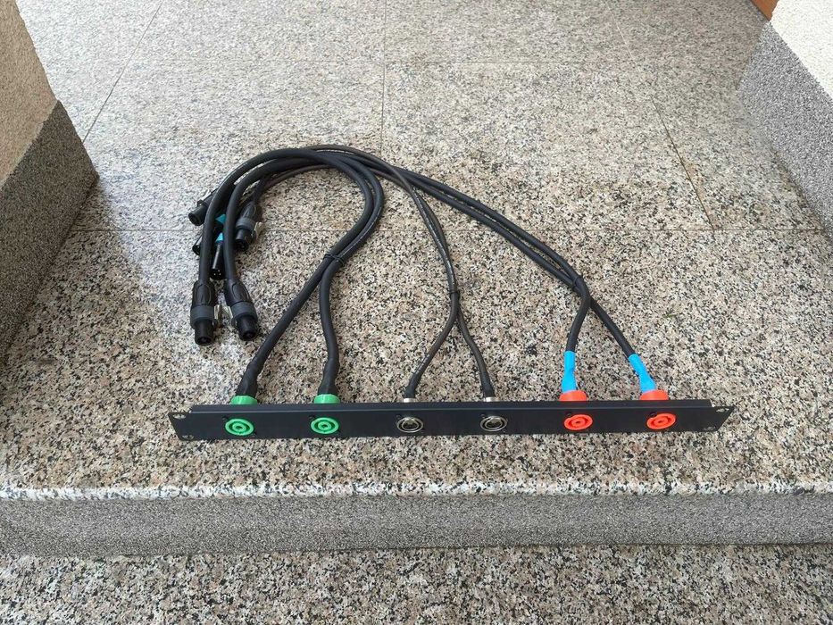 Rack case panou audio