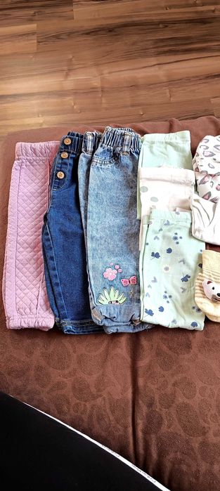 Лот дънки и клинове 74/80