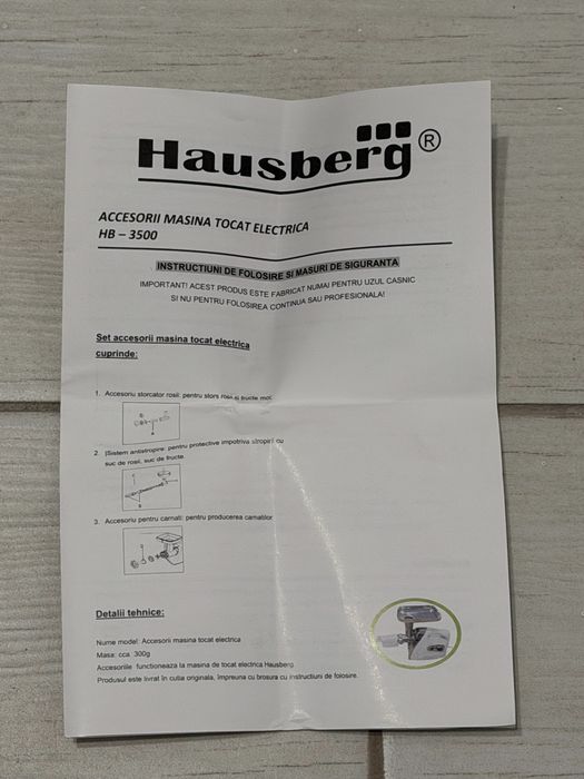 Mașină de tocat carne electrică Delimano Joy Meat Mincer