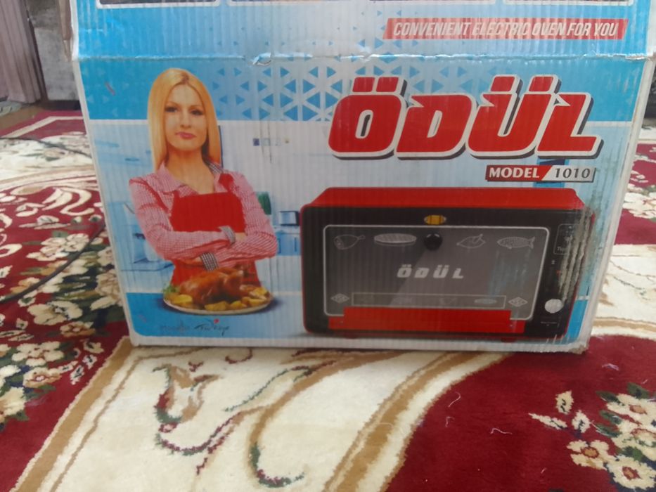 Новая,не открытая,печь