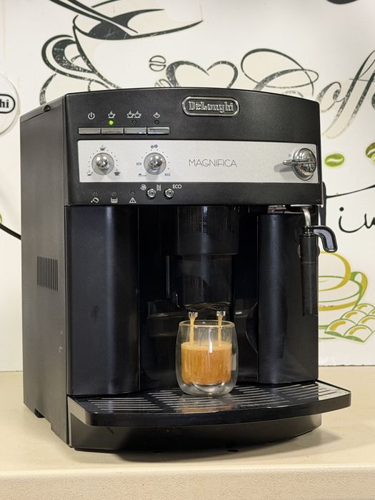 Кафемашина кафе автомат delonghi magnifica с гаранция