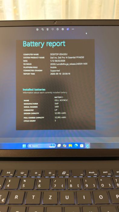 DELL Pro 14 Essential 06.2026 ca NOU Core 7 150U (12MB 5.4GHz) 16gb DDR5 1TB m.2 Intel Graphics laptop pc calculator portabil gaming scoala